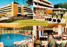 73927324 Bad_Duerrheim Kurklinik Limberger Hallenbad Gartenschach Gastraum - Bad Dürrheim