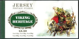 Jersey 431-436a Booklet, MNH. Mi 414-419. William The Conqueror, 1987. Tapestry. - Jersey