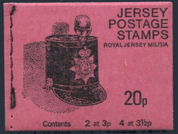 Jersey 39x2,40x4 20p Booklet, MNH. Bailiwick Issues, Decimal Currency, 1970. - Jersey