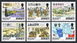 Jersey 670-675, MNH. Michel 654-659. D-Day, 50th Ann. 1994. Events. - Jersey