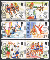 Jersey 800-805,MNH.Michel 787-792. 1997 Jersey Island Games.Cycling,Archery, - Jersey