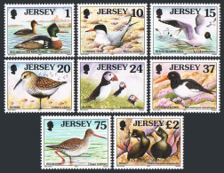 Jersey 778-785,MNH.Michel 765-772. Birds 1997.Merganser,Tern,Gull,Dunlin,Puffin, - Jersey
