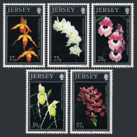 Jersey 626-630, MNH. Michel 607-611. Orchids 1993. - Jersey