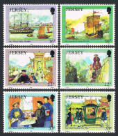 Jersey 587-592, MNH. Michel 568-573. Adventuress 1992. William Mesny In China. - Jersey