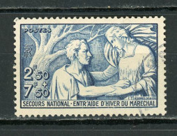 FRANCE - POUR LE SECOURS NATIONAL - N° Yvert 498 Obli. - Usati