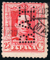 Madrid - Perforado - Edi O 317 - "B.A.T" (Banco) - Usados