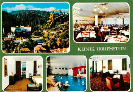 73927280 Triberg Klinik Hohenstein Panorama Gastraum Zimmer Hallenbad - Triberg