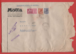 ITALIA - Storia Postale Repubblica - 1960 - 80 Antica Moneta Siracusana + 15 Antica Moneta Siracusana + 75 Cavalli Alati - 1946-60: Marcophilie