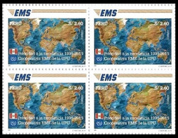 (147) Peru / Perou  EMS 2020 / Joint Issue ** / Mnh  Michel 2891 4BL - Peru