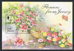 Jersey 878,MNH.Michel 865 Bl.20. Flowers From Jersey.ITALIA-1998. - Jersey