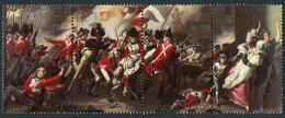 Jersey 242-245 Strip,MNH.Michel 234-237A. Battle Of Jersey-200,1981.John Copley. - Jersey