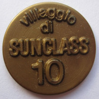 Italy Token Villaggio Di Sunclass (Villaggio Olandese, Luino) 10 Lire (1970s) - Andere & Zonder Classificatie