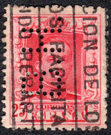 Madrid - Perforado - Edi O 317 - "B.H." (Banco) - Usati