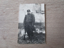 CPA PHOTO MILITAIRE 70 è REGIMENT BARDA FUSIL - Personajes