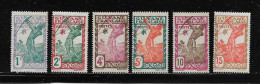 GUYANE    ( DIV - 418 )   1929   N° YVERT ET TELLIER   N° 109/114  N* - Nuevos