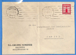 Allemagne Reich 1944 - Lettre De Bremer - G32666 - Briefe U. Dokumente