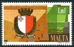 Malta 736, MNH. Michel 815, New National Emblem, 1989. - Malte