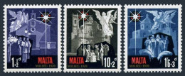 Malta B4-B6 Blocks/4, MNH. Michel 417-419. Christmas 1970. Angels. - Malte