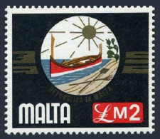Malta 504,MNH.Michel 524. Definitive 1976.Republic Coat Of Arms. - Malte