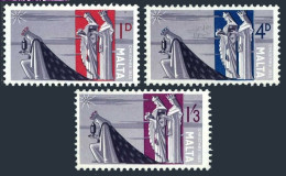 Malta 341-343 Blocks/4, MNH. Michel 330-332. Christmas 1965. The Three Wise Men. - Malta