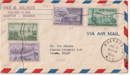 USA United States 1950 -  Postgeschichte - Storia Postale - Histoire Postale - Lettres & Documents
