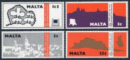 Malta 497-500,MNH.Michel 514-517. European Architectural Heritage Year,1975. - Malte