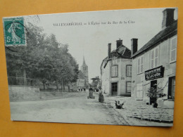 VILLEMARECHAL -- Charcuterie G. Licette - Eglise Vue Du Bas De La Côte - ANIMEE - Other & Unclassified