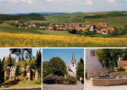 73926942 Riedoeschingen Panorama Blauer Stein Kirche Brunnen - Sonstige & Ohne Zuordnung