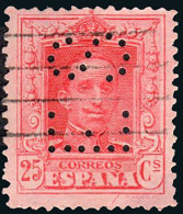Madrid - Perforado - Edi O 317 - "ES" (Librería) - Used Stamps