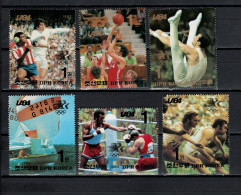 North Korea 1983 Olympic Games Los Angeles, Football Soccer, Basketball, Sailing Etc. Set Of 6 MNH - Verano 1984: Los Angeles