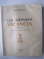 MILITARIA. LES STALAGS. "LES GRANDES VACANCES".   100_3726 & 100_3727 - Guerre 1939-45