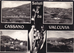 Cartolina Cassano Valcuvia ( Varese ) Saluti Con Vedutine - Varese