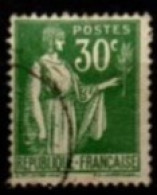 FRANCE    -   1932 .   Y&T N° 280 Oblitéré - 1932-39 Frieden