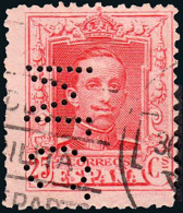 Madrid - Perforado - Edi O 317 - "M.C." (Editorial) - Used Stamps