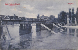 Slovakia 1910 Bad Postyen Bridge Pont - Slovacchia