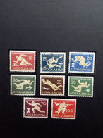 JUGOSLAWIEN MI-NR. 804-811 GESTEMPELT(USED) SOMMEROLYMPIADE MELBOURNE 1956 SPORT UND TIERE - Gebruikt