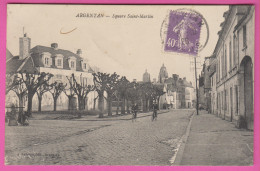 D61 - ARGENTAN - SQUARE SAINT MARTIN - Cyclistes  - Argentan