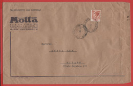 ITALIA - Storia Postale Repubblica - 1960 - 80 Antica Moneta Siracusana (isolato) - Manoscritti Con Lettera - Viaggiata - 1946-60: Poststempel