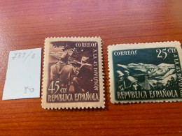 ESPAÑA Nº 787/788(sin Charnela NI Defectos) - Unused Stamps