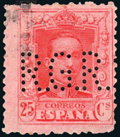 Madrid - Perforado - Edi O 317 - "R.G.R." - Used Stamps