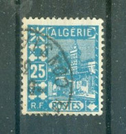 ALGERIE - N°78 Oblitéré - Types De 1926. - Gebruikt