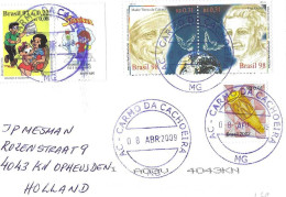 Postzegels > Amerika > Brazilië > 2000-2009 > Brief Met 5 Postzegels (16993) - Lettres & Documents