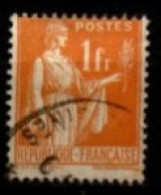 FRANCE    -   1932 .   Y&T N° 286 Oblitéré - 1932-39 Paz