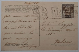 Libia - Tripoli Cartolina Affrancata. 1930 - Libye