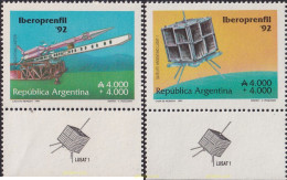 729918 MNH ARGENTINA 1991 EXPOSICION FILATELICA INTERNACIONAL - IBEROPRENFIL-92 - Neufs