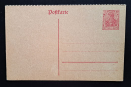 Deutsches Reich 1916, Postkarte P107II Gezähnt Ungebraucht - Tarjetas