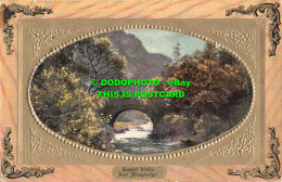 R489350 Rugged Wales. Pont Aberglaslyn. Postcard - World