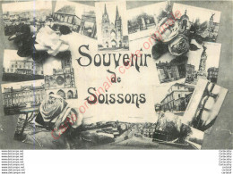02.  SOUVENIR De SOISSONS . - Soissons