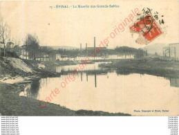 88.  EPINAL .  La Moselle Aux Grands Sables . - Epinal