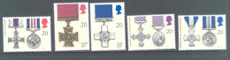 Great Britain 1990 Gallantry Awards MNH ** - Unused Stamps